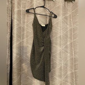 Cookies Clothing Co. Gold Glitter Cocktail Dress